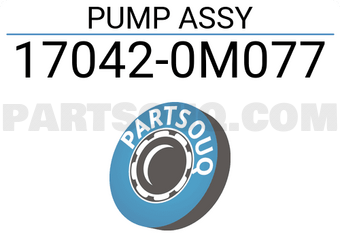 Nissan 170420M077 PUMP ASSY