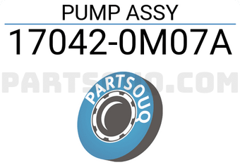Nissan 170420M07A PUMP ASSY