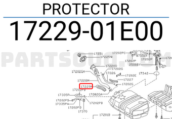 Nissan 1722901E00 PROTECTOR