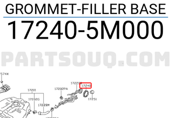 Nissan 172405M000 GROMMET-FILLER BASE