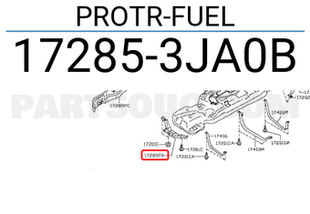 Nissan 172853JA0B PROTR-FUEL