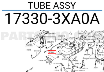Nissan 173303XA0A TUBE ASSY