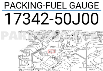 Nissan 1734250J00 PACKING-FUEL GAUGE