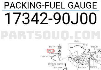 Nissan 1734290J00 PACKING-FUEL GAUGE
