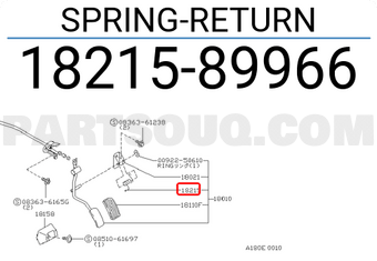 Nissan 1821589966 SPRING-RETURN