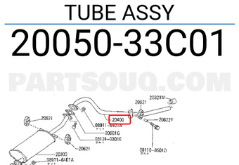 Nissan 2005033C01 TUBE ASSY