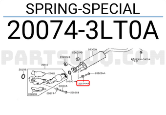Nissan 200743LT0A SPRING-SPECIAL