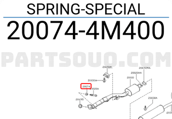 Nissan 200744M400 SPRING-SPECIAL