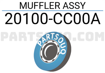 Nissan 20100CC00A MUFFLER ASSY