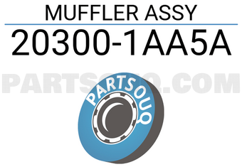 Nissan 203001AA5A MUFFLER ASSY