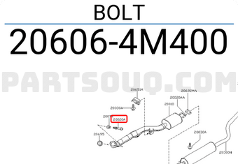 Nissan 206064M400 BOLT