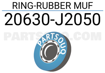 Nissan 20630J2050 RING-RUBBER MUF
