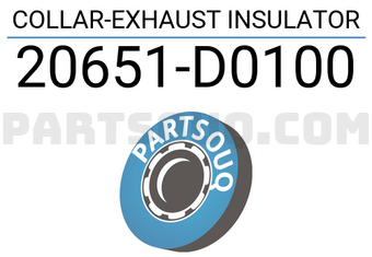 Nissan 20651D0100 COLLAR-EXHAUST INSULATOR