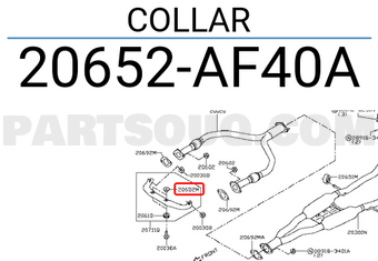 Nissan 20652AF40A COLLAR
