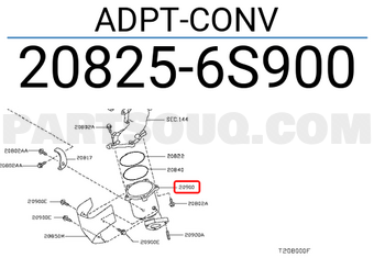 Nissan 208256S900 ADPT-CONV