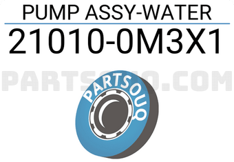 Nissan 210100M3X1 PUMP ASSY-WATER