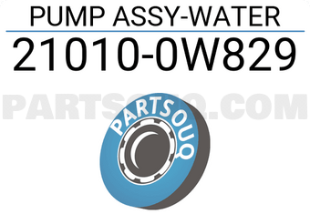Nissan 210100W829 PUMP ASSY-WATER