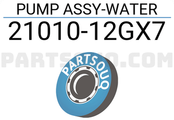 Nissan 2101012GX7 PUMP ASSY-WATER