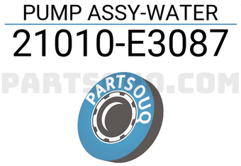 Nissan 21010E3087 PUMP ASSY-WATER