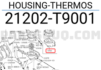 Nissan 21202T9001 HOUSING-THERMOS