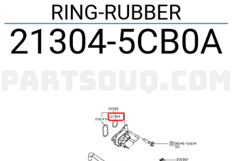 Nissan 213045CB0A RING-RUBBER