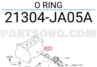Nissan 21304JA05A O RING