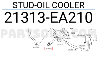 Nissan 21313EA210 STUD-OIL COOLER