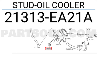 Nissan 21313EA21A STUD-OIL COOLER