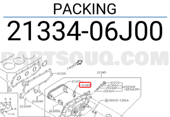 Nissan 2133406J00 PACKING