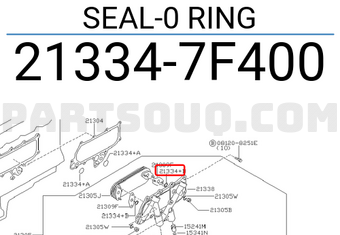 Nissan 213347F400 SEAL-0 RING
