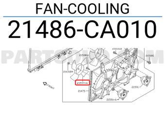 Nissan 21486CA010 FAN-COOLING