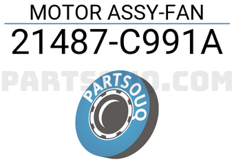 Nissan 21487C991A MOTOR ASSY-FAN