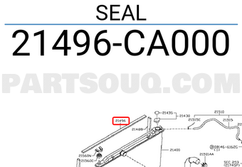 Nissan 21496CA000 SEAL
