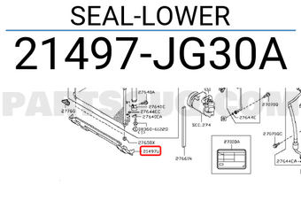 Nissan 21497JG30A SEAL-LOWER