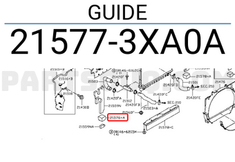 Nissan 215773XA0A GUIDE