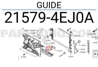 Nissan 215794EJ0A GUIDE