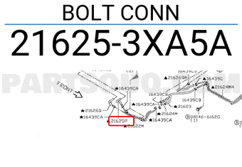 Nissan 216253XA5A BOLT CONN