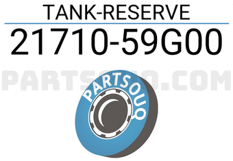 Nissan 2171059G00 TANK-RESERVE