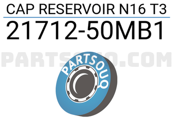 Nissan 2171250MB1 CAP RESERVOIR N16 T3