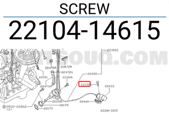 Nissan 2210414615 SCREW