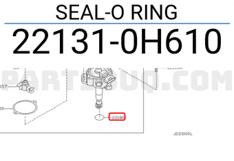 Nissan 221310H610 SEAL-O RING