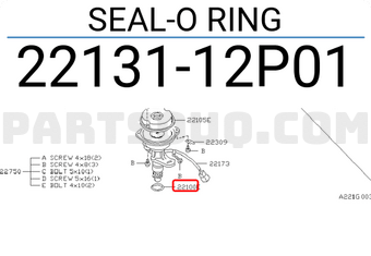 Nissan 2213112P01 SEAL-O RING