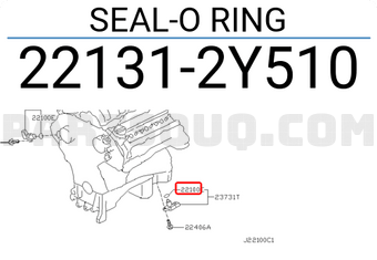 Nissan 221312Y510 SEAL-O RING