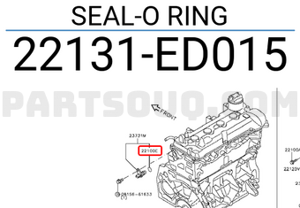 Nissan 22131ED015 SEAL-O RING