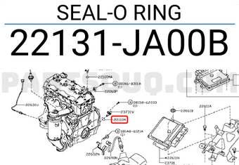 Nissan 22131JA00B SEAL-O RING