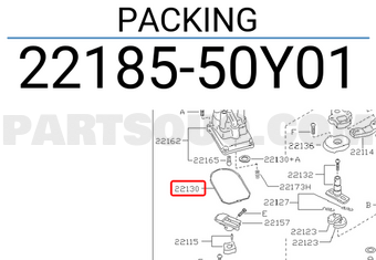 Nissan 2218550Y01 PACKING