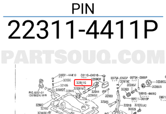 Nissan 223114411P PIN
