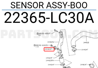 Nissan 22365LC30A SENSOR ASSY-BOO