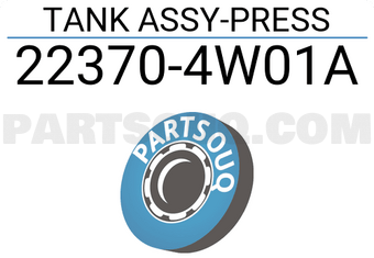 Nissan 223704W01A TANK ASSY-PRESS