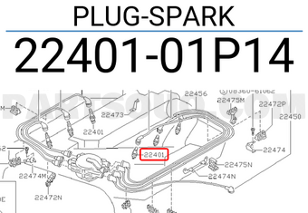 Nissan 2240101P14 PLUG-SPARK